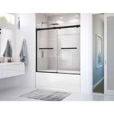 Alcove Sliding Track Shower Tub Door