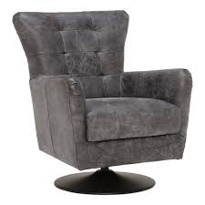 Console gaming chairs are living room chairs designed for use while gaming in front of a tv. New Grigri Leather Swivel Chair Chairs Living Room