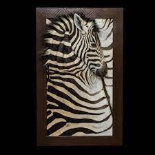 Zebra 3d Mount Taxidermy Art