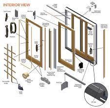 Frenchwood Gliding Patio Door Parts