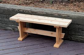 Easy To Build Outdoor Bench
