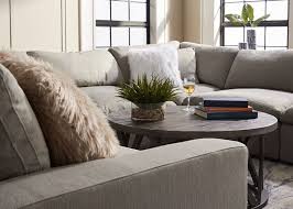 Stratus Gray 4 Pc Sectional Sofa In