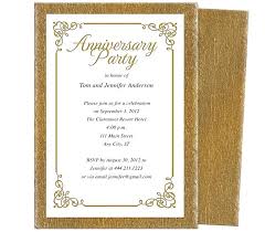 Free Printable Wedding Anniversary Invitation Templates White And