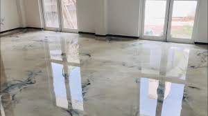 designer metallic epoxy floors