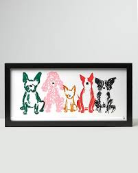 The Usual Suspects Dog Wall Art