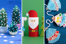 40 simple christmas crafts for kids