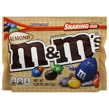 save on m m s almond chocolate cans