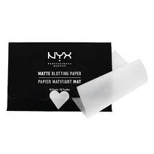 matte face oil blotting sheets nyx