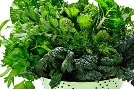 benefits of dark green leafy veggies