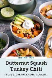 Best instant pot recipes of 2019 (most popular top pressure cooker recipes of the year) based on instant pot users' tried & true reviews. Butternut Squash Turkey Chili Instant Pot Slow Cooker Stovetop