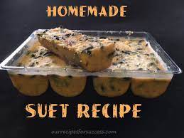 homemade suet recipe for birds suet
