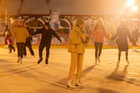 ice skating rink this christmas