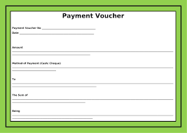 payment voucher template for