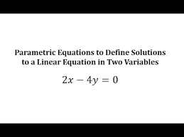 Write A Basic Equation In Two Variables