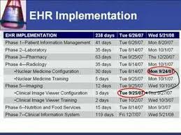 Ms Project And Ehr Implementation Gu