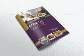 Catering Brochure Template Templates Services Margines Info