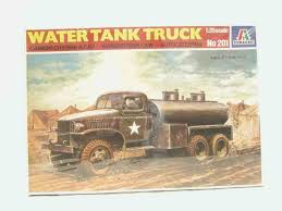 1 35 Italeri Us Army Water Tank Truck Gmc 6x6 2 1 2 Ton Plastic Scale Model Kit