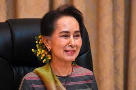 She held the title of state counselor, a powerful position created for her, from 2016 to 2021. Aung San Suu Kyi Freiheitsikone Ohne Freiheit Tageblatt Lu Tageblatt Lu