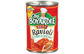 chef boyardee beef ravioli