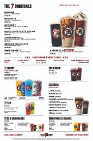 explore the 7 brew coffee menu and find