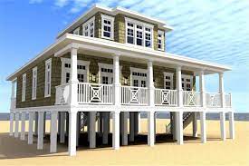 Coastal House Plan 116 1086 2 Bedrm