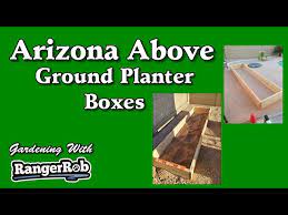 Arizona Above Ground Planter Boxes