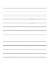 Basic print trace or hollow letters appear on your worksheet. 21 Awesome Blank Handwriting Worksheets Jaimie Bleck