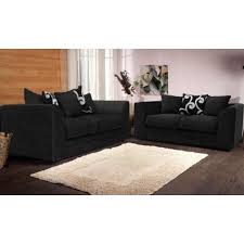 2 Seater Chenille Fabric Sofa Set