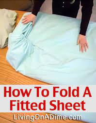 How To Fold A Fitted Sheet Easy