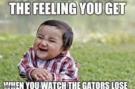 Image result for i hate florida gators memes
