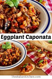 eggplant caponata recipe this italian