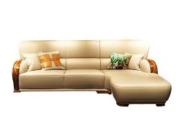 High Toned Classic Leather Sofa
