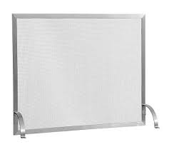 Stainless Steel Fireplace Screen