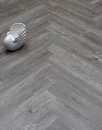 herringbone grey oak lvt flooring