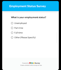 employment status survey questionnaire