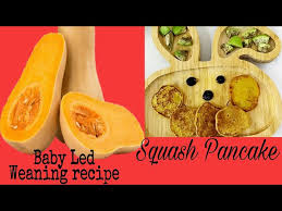 baby led weaning recipe squash pancake