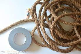 diy braided rope rug