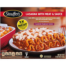 stouffer s lasagna with meat sauce