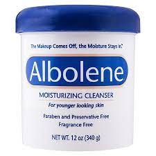 albolene moisturizing cleanser makeup