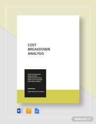 This process of analyzing helps companies or businesses to effectively cut down certain business costs. 11 Breakdown Analysis Templates Google Docs Word Pages Pdf Free Premium Templates