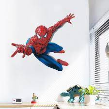 Spiderman Wall Stickers Living Room