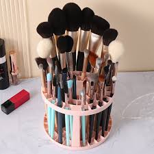 lightweight makeup brush storage rack