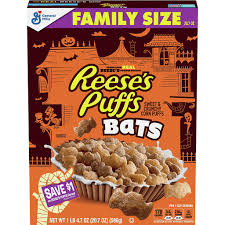 reeses puffs cereal bats family size