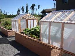 Mini Greenhouses Or Raised Beds