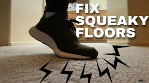 how to fix squeaky carpet floors with