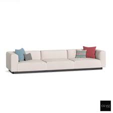 vitra soft modular sofa 3d model cg