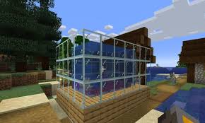how to make an aquarium in minecraft
