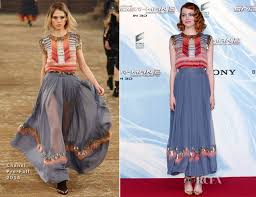 emma stone in chanel the amazing