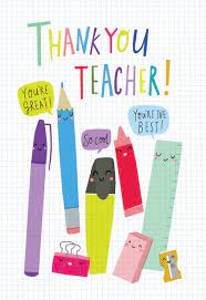 Free printable teacher appreciation cards. Thank You Cards For Teachers Free Greetings Island