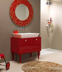 The bathroom is associated with the weekday morning rush, but it doesn't have to be. Regia Bathroom Collection Vintage 2 Bathroom Red Gorgeous Bathroom Bathroom Collections